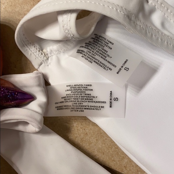Cheeky White Bikini Set (S) Reposhing NWOT - Picture 3 of 4